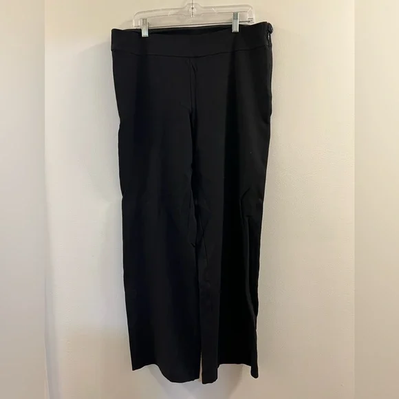 17. Eileen Fisher Wide leg Pants - Picture 4 of 15